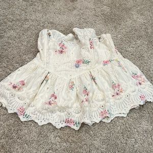 floral tube top